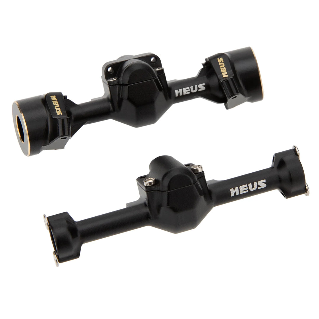 MEUS Racing SCX30 Axle Housing with Diff Covers and Steering Knuckles for 1/30 Axial SCX30 RC Crawler