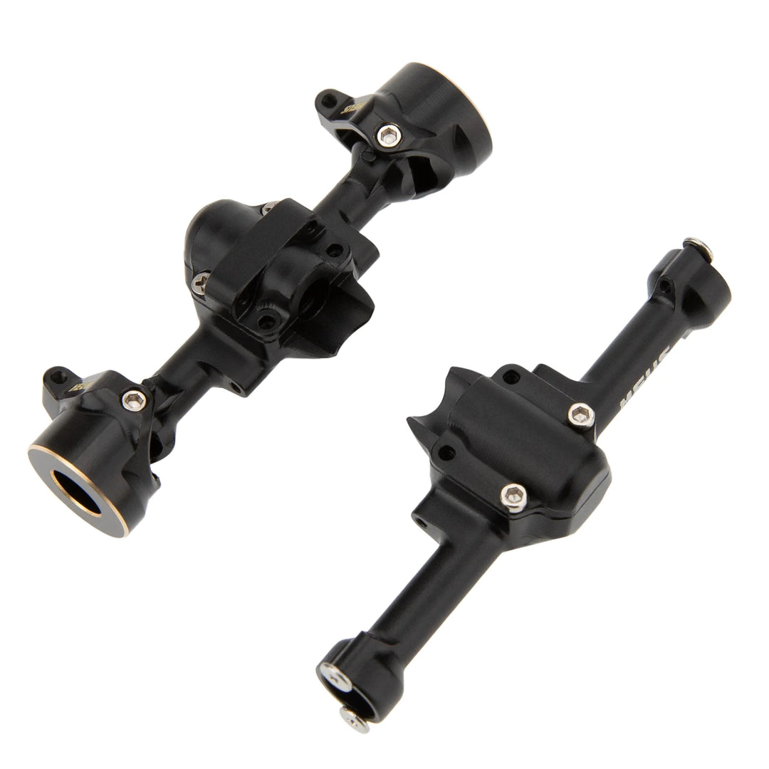 MEUS Racing SCX30 Axle Housing with Diff Covers and Steering Knuckles for 1/30 Axial SCX30 RC Crawler