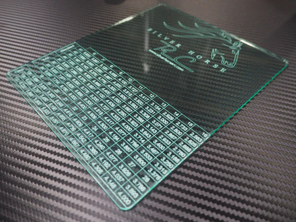 Silver Horse RC Pit Setup Board - Iron City RC Hobbies