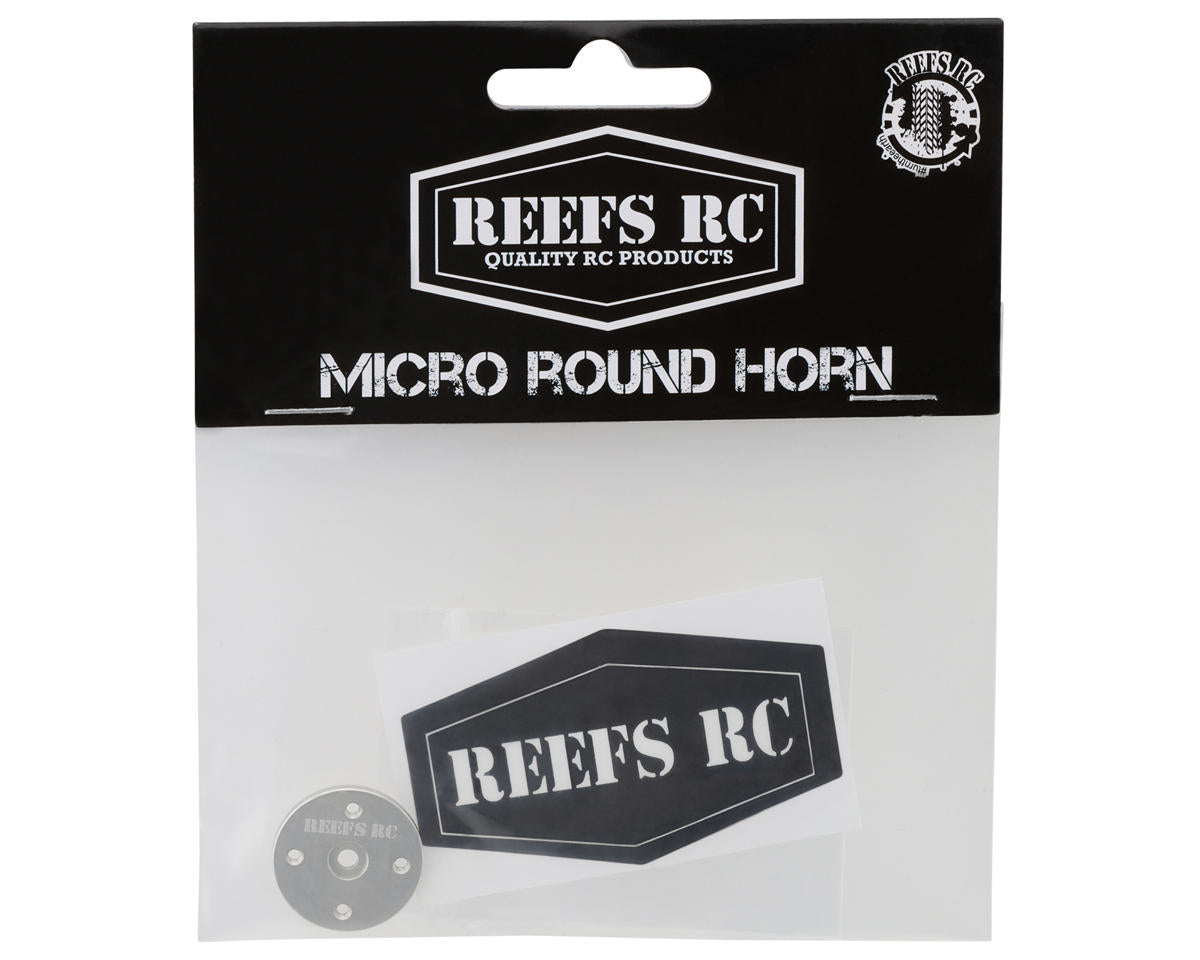 Reefs RC Aluminum Micro Round Servo Horn (25T) (99Micro & 179Micro)