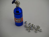 Silver Horse RC - Nitro Nuts - Blue (Pack of 4)