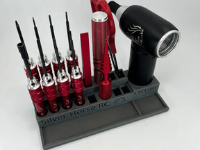 Silver Horse Master Tool Kit & Cyclone Rack - Iron City RC Hobbies