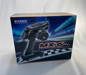 Sanwa/Airtronics MX-6 FH-E 3-Channel 2.4GHz Radio System w/RX-391W 3-Channel Receiver - Iron City RC Hobbies