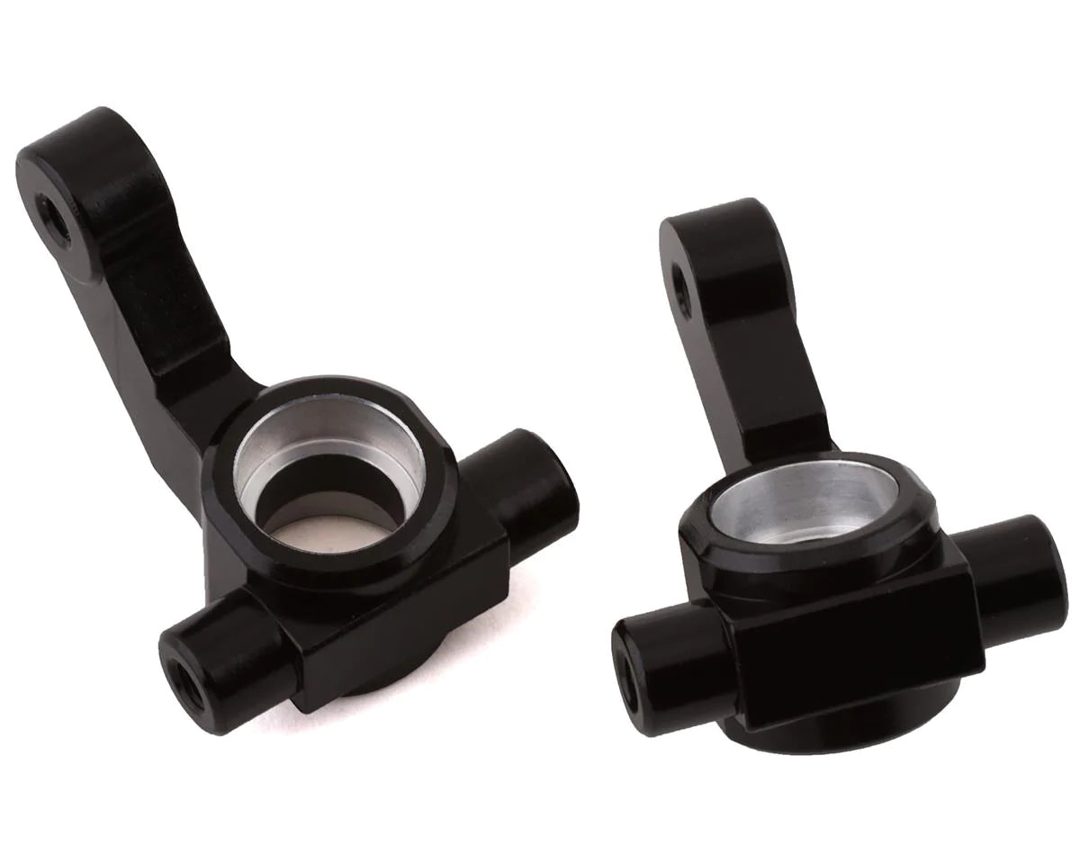 ST Racing Concepts DR10 Aluminum Steering Knuckles (Black) (2)
