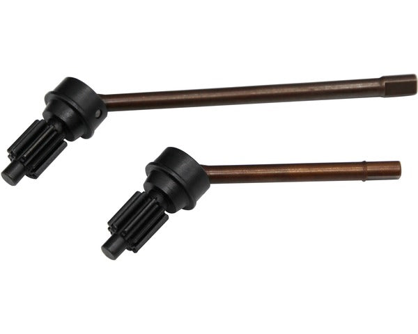 Hot Racing S2 Spring Steel Solid Front Axle w/ Gear, for Traxxas TRX-4