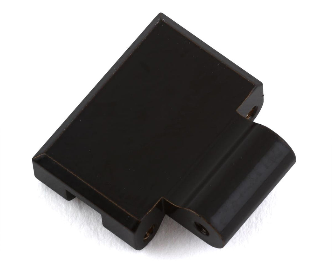 ST Racing Concepts Axial SCX24 Brass Rear Axle Truss Upper Link Mount (Black) (4g) - Iron City RC Hobbies