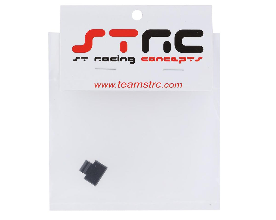 ST Racing Concepts Axial SCX24 Brass Rear Axle Truss Upper Link Mount (Black) (4g) - Iron City RC Hobbies