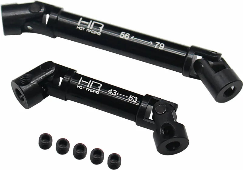 Hot Racing Steel Center Driveshaft (L/M) Scx 24 - Iron City RC Hobbies