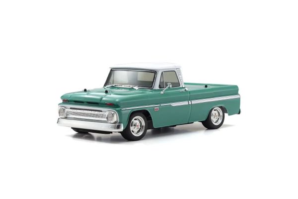 Kyosho 1:10 Scale Radio Controlled Electric Powered 4WD FAZER Mk2 FZ02L Series readyset 1966 Chevy® C10 Fleetside Pickup Light Green - Iron City RC Hobbies
