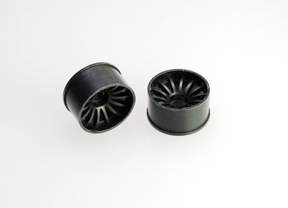 PN Racing Mini-Z 2WD Machine Cut 16 Spoke Rear Wheel R2 - Iron City RC Hobbies