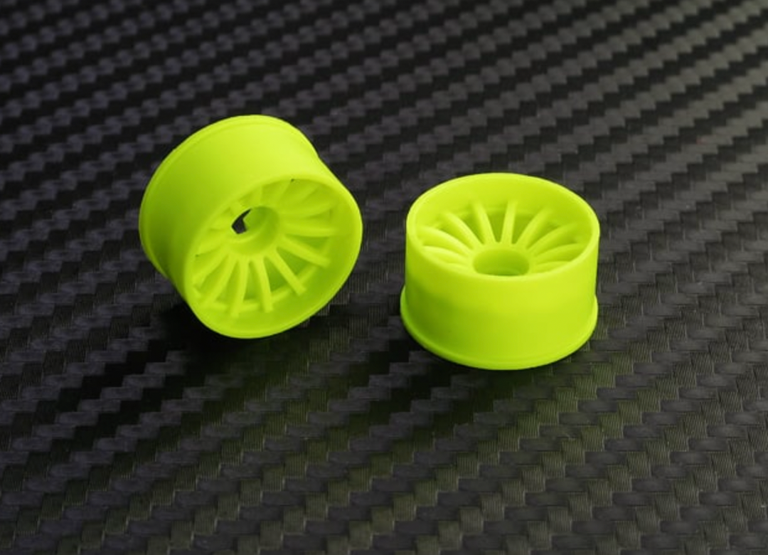 PN Racing Mini-Z 2WD Machine Cut 16 Spoke Rear Wheel R2 - Iron City RC Hobbies