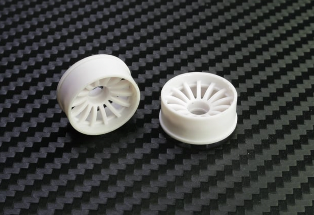 PN Racing Mini-Z 2WD Machine Cut 16 Spoke Front Wheel F2 Black - Iron City RC Hobbies