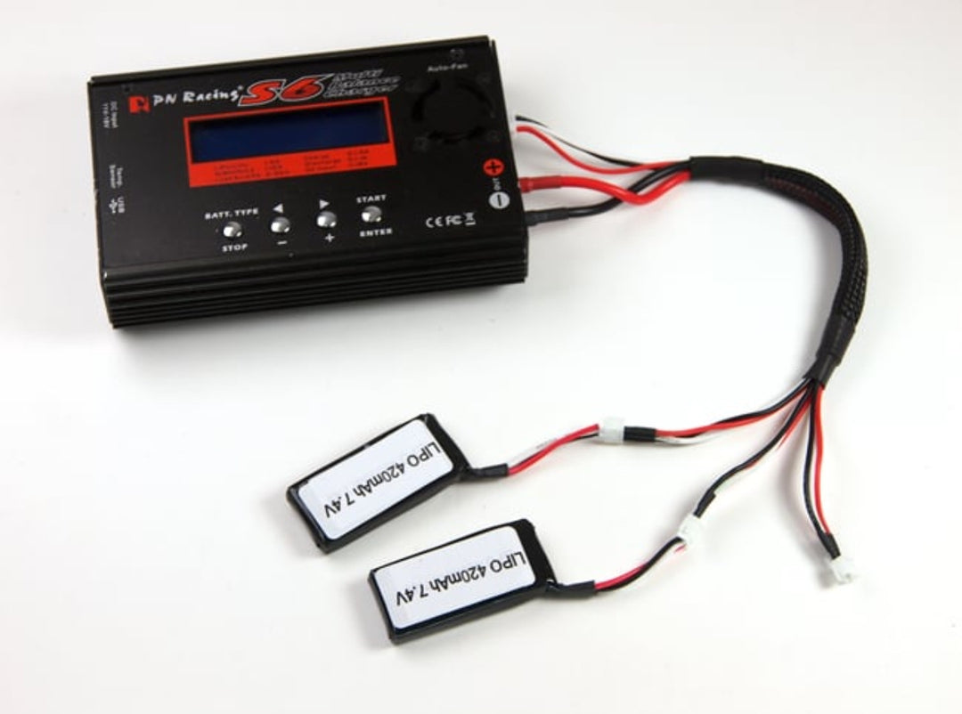 PN Racing 4mm Banana Plug 3xJST-PH Parallel Charging Cable (700253) - Iron City RC Hobbies