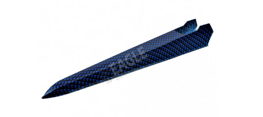 Eagle Blue Carbon Fiber Hydro Dipped Plastic Dragster Body