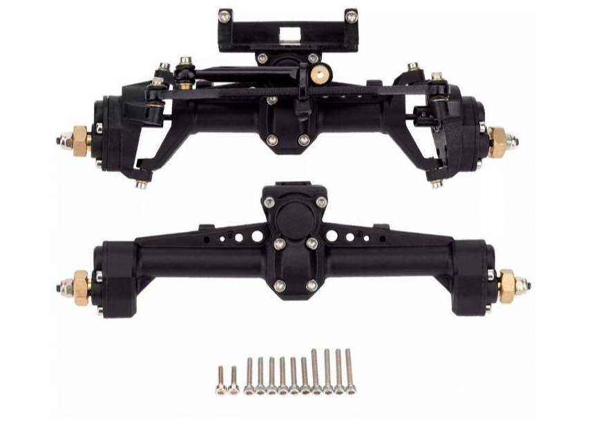 Powerhobby Front Rear Portal Axle Axial SCX24 Jeep/C10/Brono