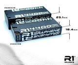 R1WURKS 4400mah 130c 7.6V 2S Low Profile Shorty LiPo Battery, Graphene - Iron City RC Hobbies