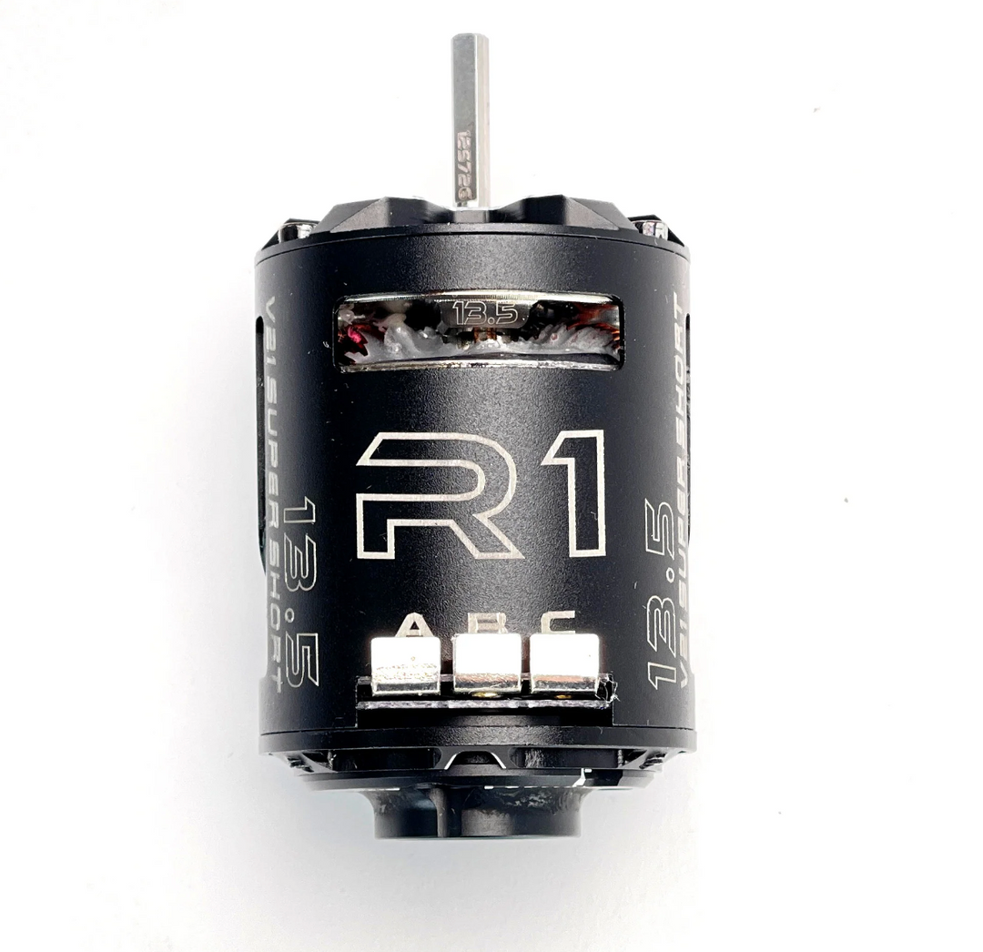 R1WURKS 13.5  V21 Super Short Motor (Hand Picked Stator + Alligend) - Iron City RC Hobbies