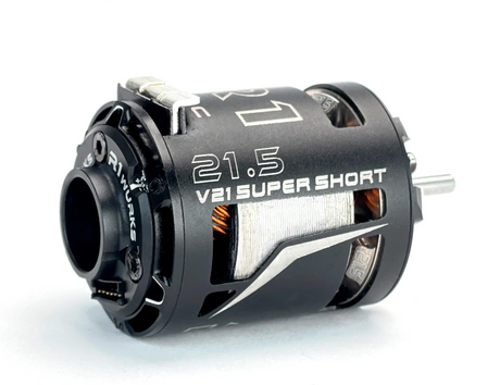 R1WURKS 21.5 V21 Super Short Motor (Hand Picked Stator + Aligned) - Iron City RC Hobbies