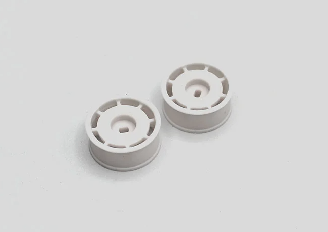 Reflex Racing Flat Dish AWD Wheel F+1.25 - White - Iron City RC Hobbies