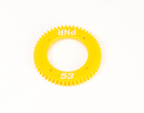 PN Racing Machine Cut Delrin Spur Gear 64P 53T PNWC Spec (For Reflex Racing Gear Diff RX538 )