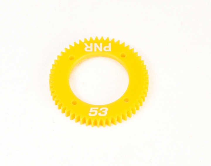 PN Racing Machine Cut Delrin Spur Gear 64P 53T PNWC Spec (For Reflex Racing Gear Diff RX538 ) - Iron City RC Hobbies