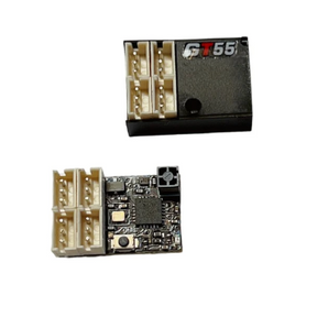 GT55Racing FUTABA T-FHSS NANO 4CH TOWER ANTENNA RECEIVER #DSK-503 (Metal Case Included) - Iron City RC Hobbies