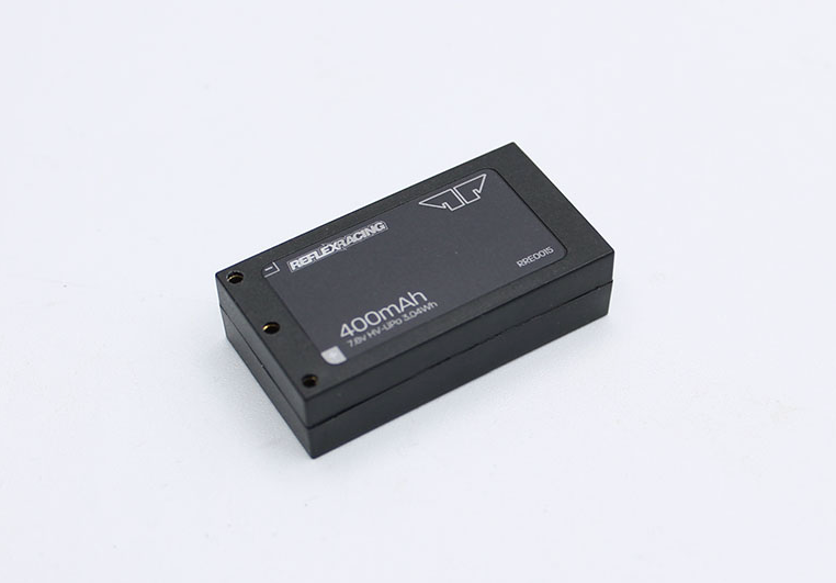 Reflex Racing 400mah 7.6V LiHV Hardcase Battery Pack - Iron City RC Hobbies
