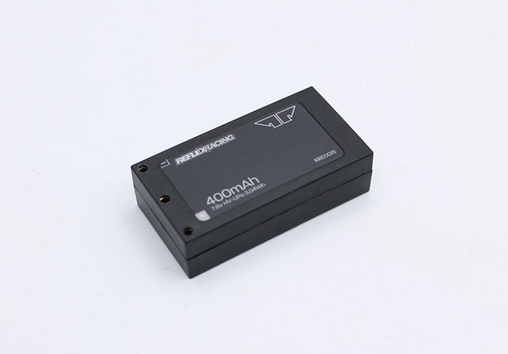 Reflex Racing 400mah 7.6V LiHV Hardcase Battery Pack - Iron City RC Hobbies