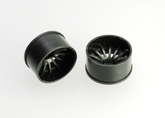 PN Racing Mini-Z 2WD Machine Cut 16 Spoke Rear Wheel R3 Black - Iron City RC Hobbies