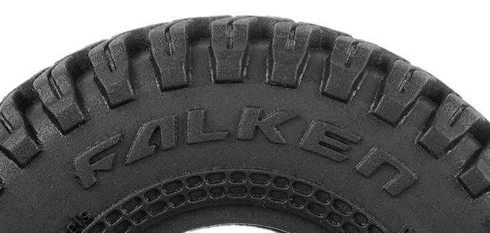 RC4WD Falken Wildpeak M/T 1.0" 2.2" Tires - Iron City RC Hobbies