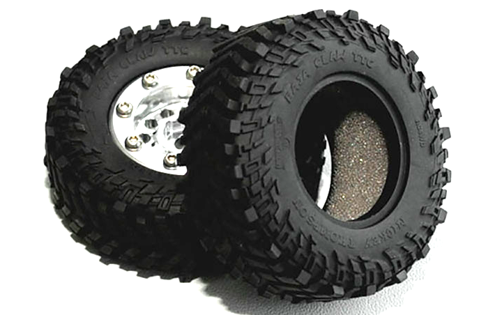 RC4WD Mickey Thompson Baja Claw TTC 1.0" Micro Crawler Tires - Iron City RC Hobbies