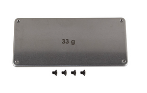 RC10B6.4 FT 33g ESC Weight, steel - Iron City RC Hobbies