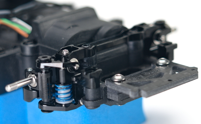 PN Racing Mini-Z V4 MR03/PNR2.5W Double A-Arm Front Suspension (Black) - Iron City RC Hobbies