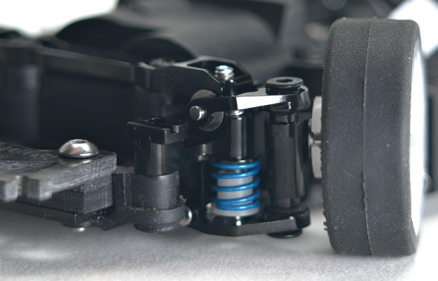 PN Racing Mini-Z V4 MR03/PNR2.5W Double A-Arm Front Suspension (Black) - Iron City RC Hobbies