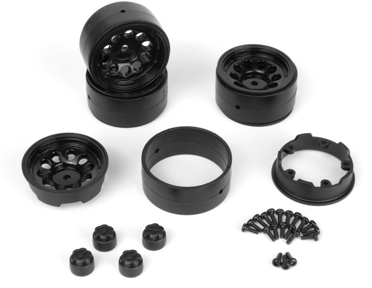 HPI-Racing  CS-10 Beadlock Wheel 1.2in (4pcs) - Iron City RC Hobbies