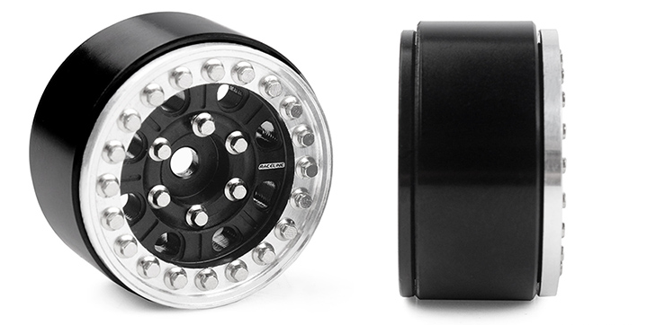 RC4WD Raceline 1.0'' Monster Beadlock Wheels V2 - Iron City RC Hobbies