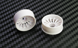 PN Racing Mini-Z 2WD Machine Cut 16 Spoke Front Wheel F3 Black - Iron City RC Hobbies