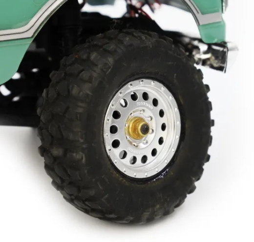 Treal Brass M2 x 0.4mm Nylon Insert Lock Nuts(10)pcs for AXIAL SCX24 Wheels - Iron City RC Hobbies