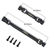 Treal SCX24 Harden Steel Driveshaft Splined Drive Shafts for SCX24 Gladiator AXI00005T - Iron City RC Hobbies