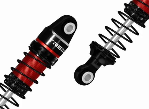 TREAL TRX4M Shocks 53MM Oil-Damper Threaded Shock Absorber Upgrades Compatible with Traxxas 1/18 TRX-4M TRX-4MT - Iron City RC Hobbies