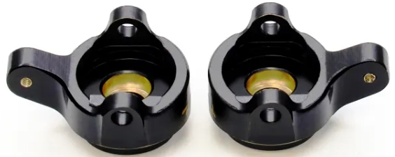 Treal Axial SCX24 Brass Front Steering Knuckles 10g for SCX24 Deadbolt C10 Betty Gladiator Brocon - Iron City RC Hobbies