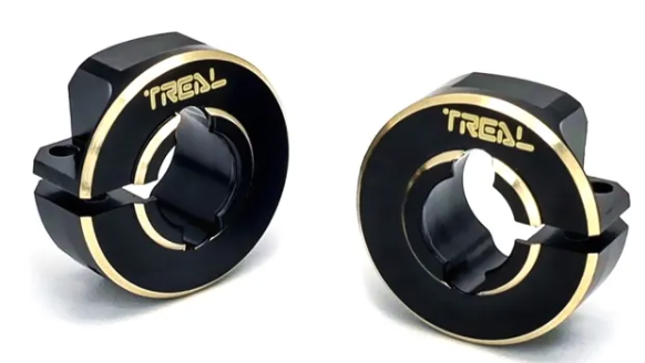 TREAL Brass Rear Counterweight 14g for Axial SCX24 Deadbolt Betty C10 Gladiator Bronco - Iron City RC Hobbies