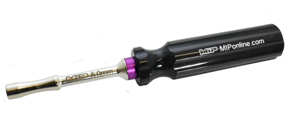 MIP 5.0mm Black Handle Nut Driver Wrench - Iron City RC Hobbies