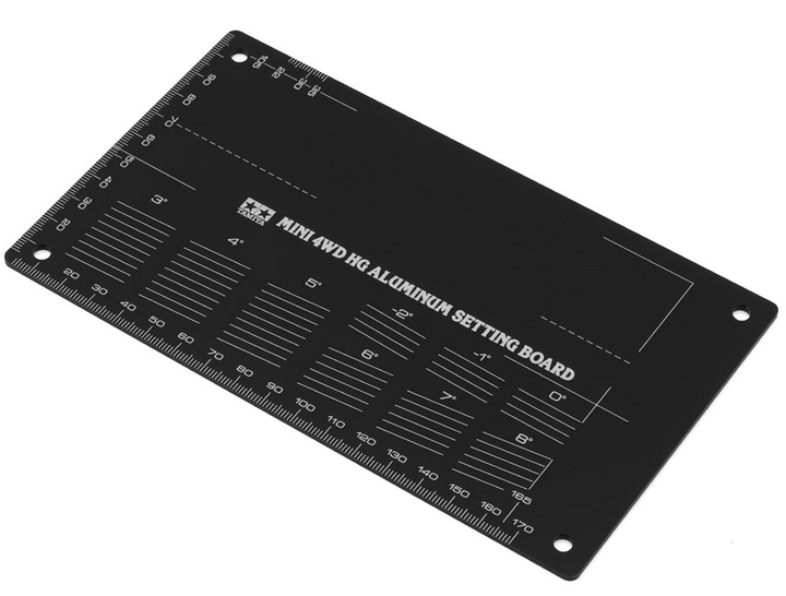 Tamiya JR HG Aluminum Setting Board (190x112x2mm) - Iron City RC Hobbies