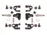 PN Racing Mini-Z MR03/PNR2.5W Double A-Arm Conversion Kit (V3 to V4) Black - Iron City RC Hobbies