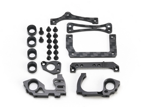 PN Racing Mini-Z V5 LCG 98mm Motor Mount (Black) - Iron City RC Hobbies
