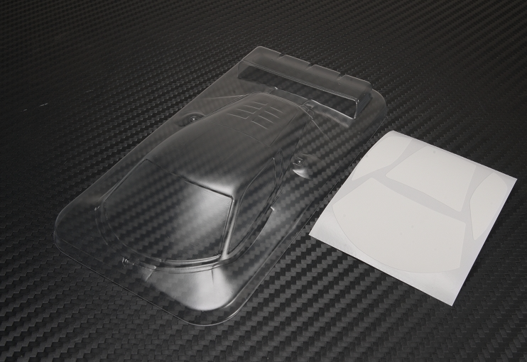 PN Racing Lexan Roof And Lexan Wing For PNR Concept C9 Body