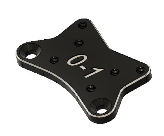 MWX Performance ZS 0-1 camber plate