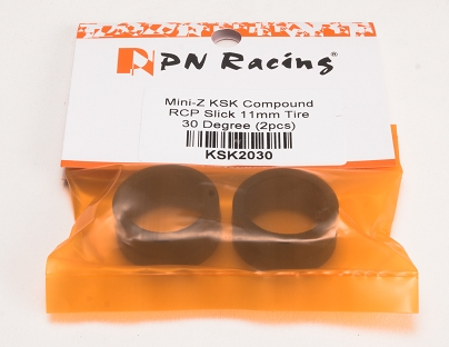 PN Racing Mini-Z KSK Compound RCP Low Profile Slick 8.5mm Tire 35 Shore (2pcs)