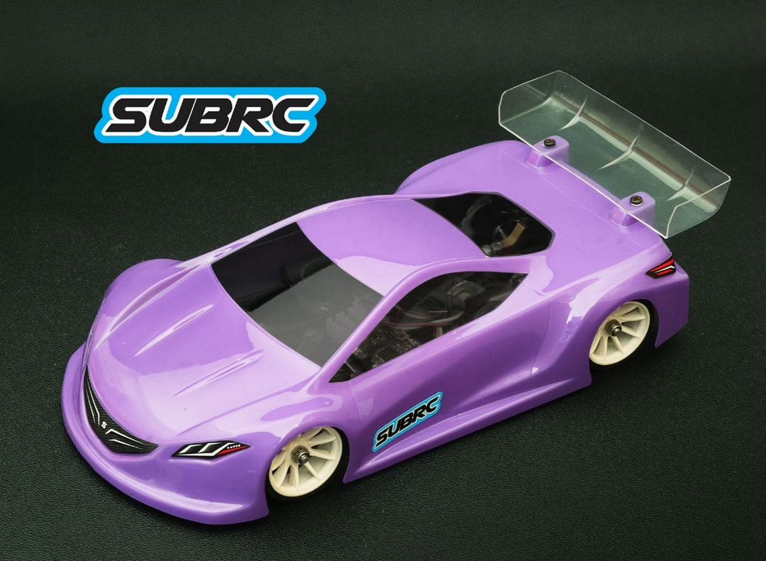 SUBRC JX 1/28 Lexan Touring Body Clear (98mm W/B)